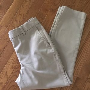 LandsEnd chinos size 2. Stone color